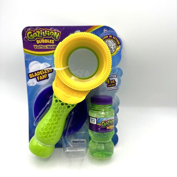 Vortech Wand Gazillion Bubbles Includes 4oz Bubble Solution NEW IN PACKAGE - Picture 1 of 5